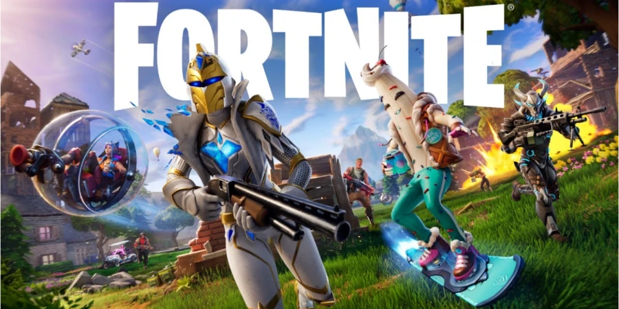 Годзилла в шестой главе Fortnite